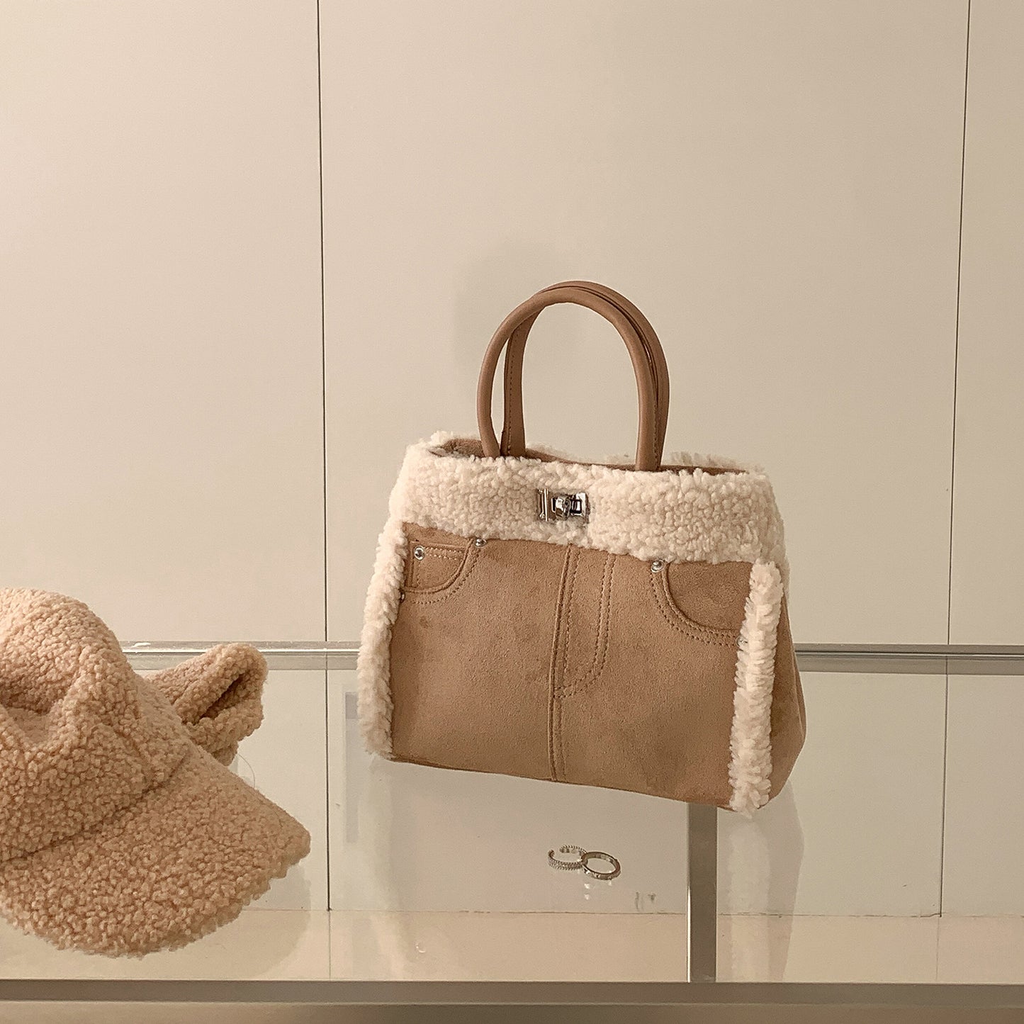 Stylish New Patchwork Mini Tote Bag