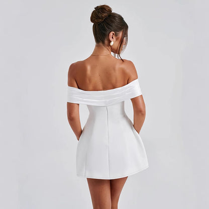 Women's Halter-neck Zippered Backless Dress