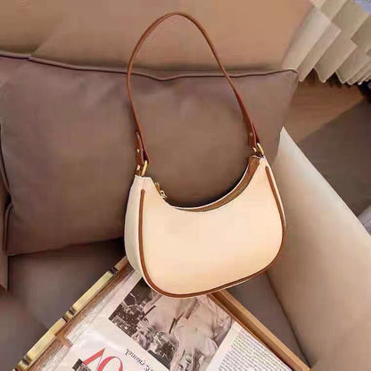 Womens Summer Shoulder And Tote Bag With A Niche Design Baguette Style
