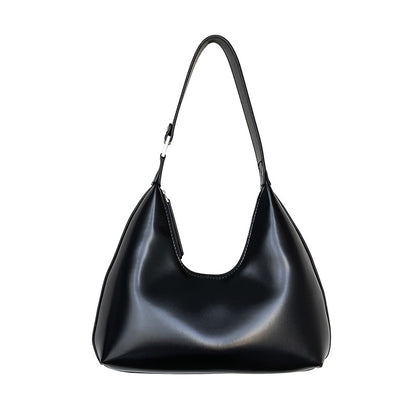 Womens Niche Underarm PU Leather Shoulder Bag