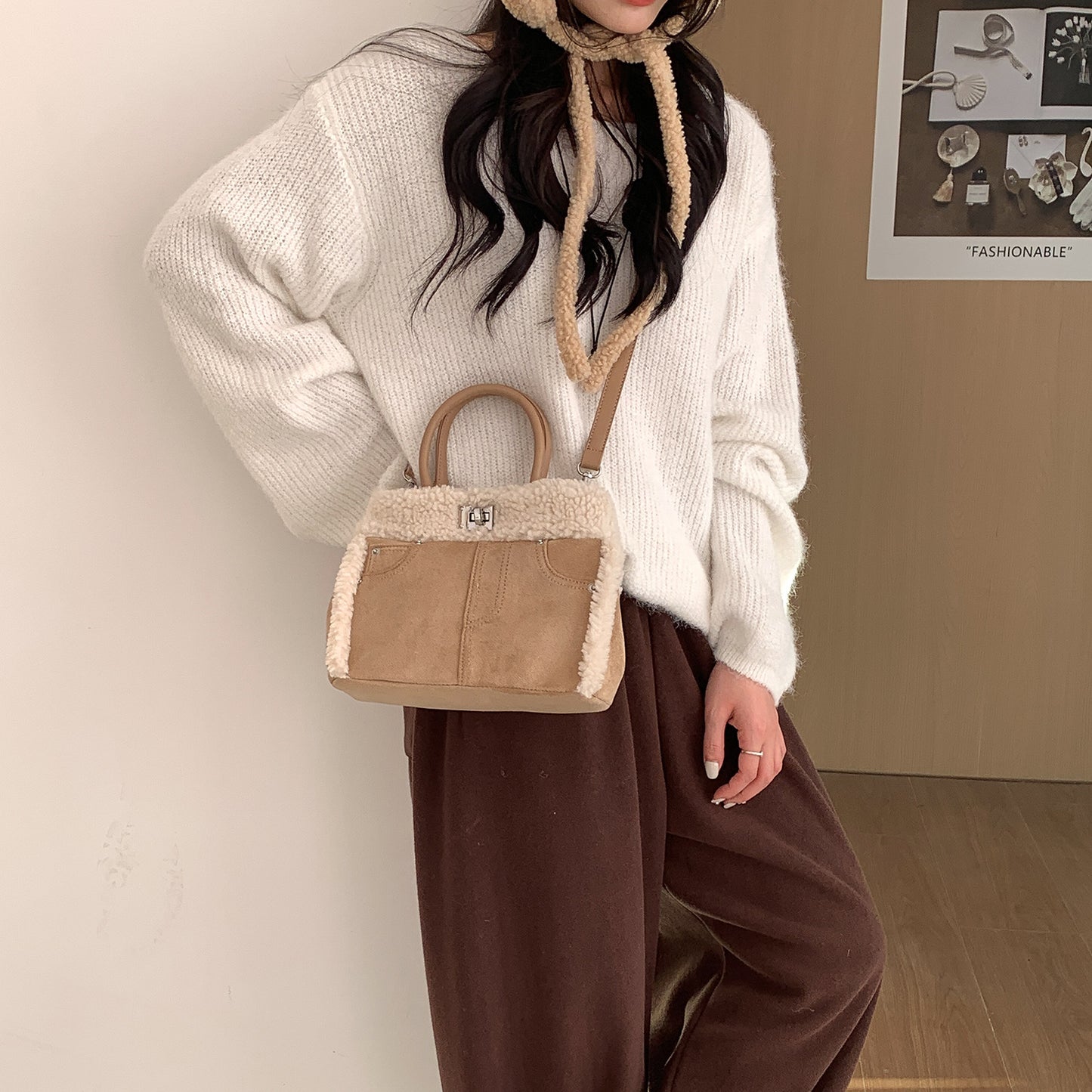Stylish New Patchwork Mini Tote Bag