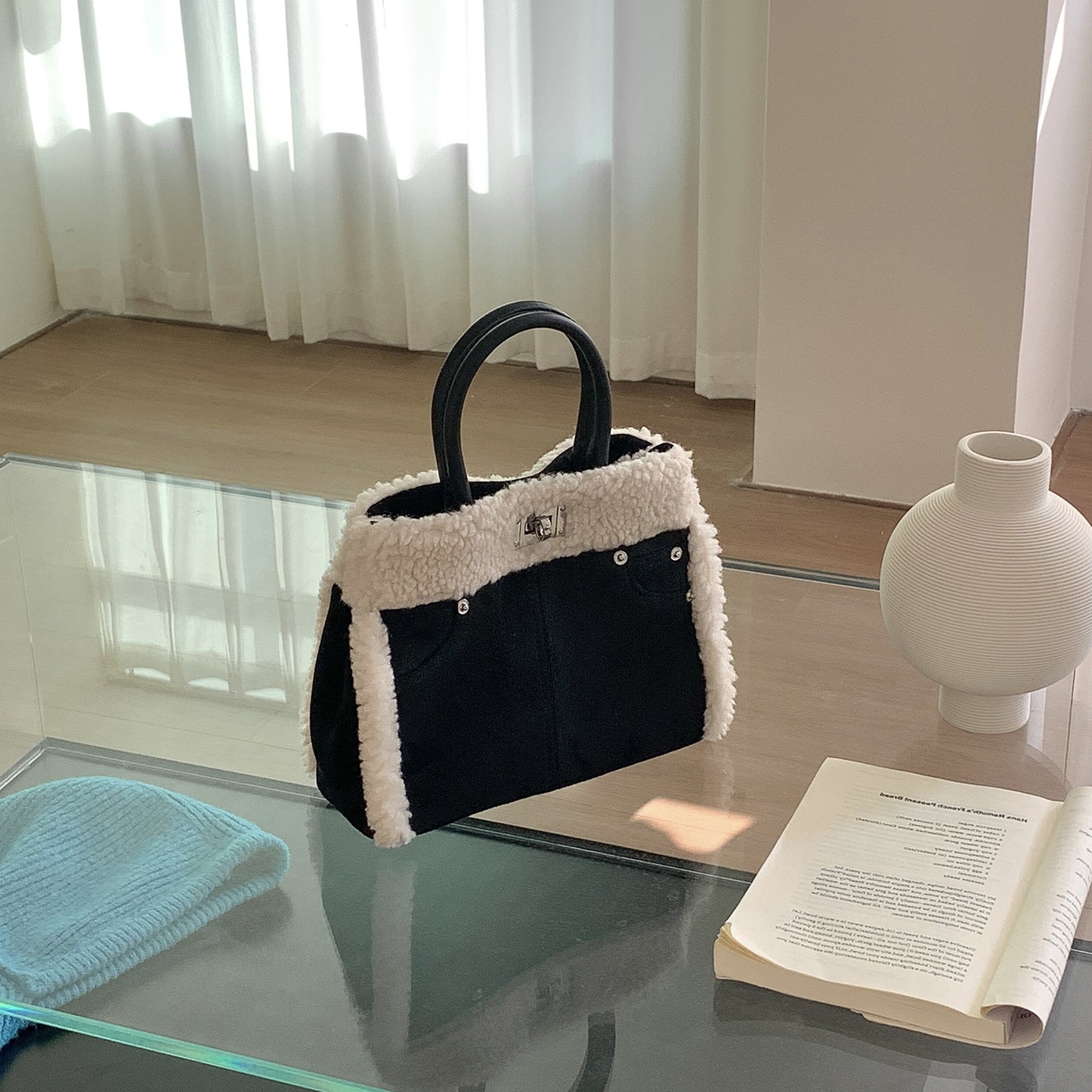 Stylish New Patchwork Mini Tote Bag