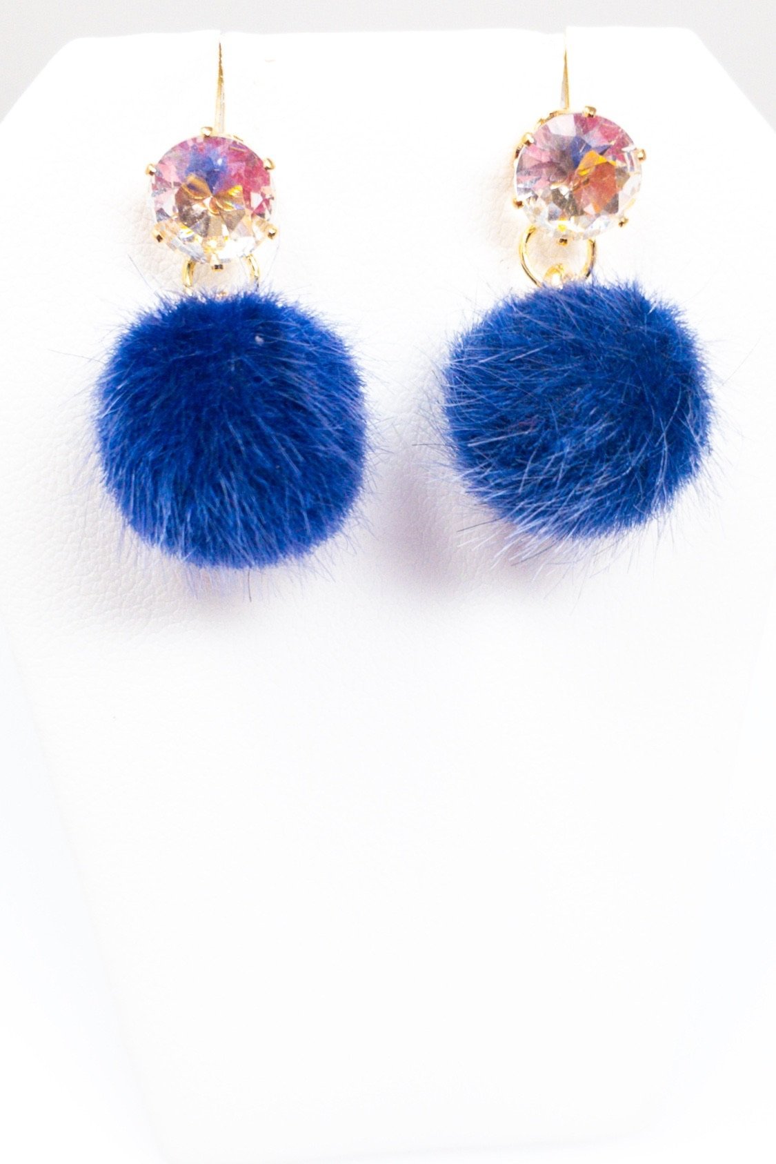 Dangle - Fuzzy Drop Earrings