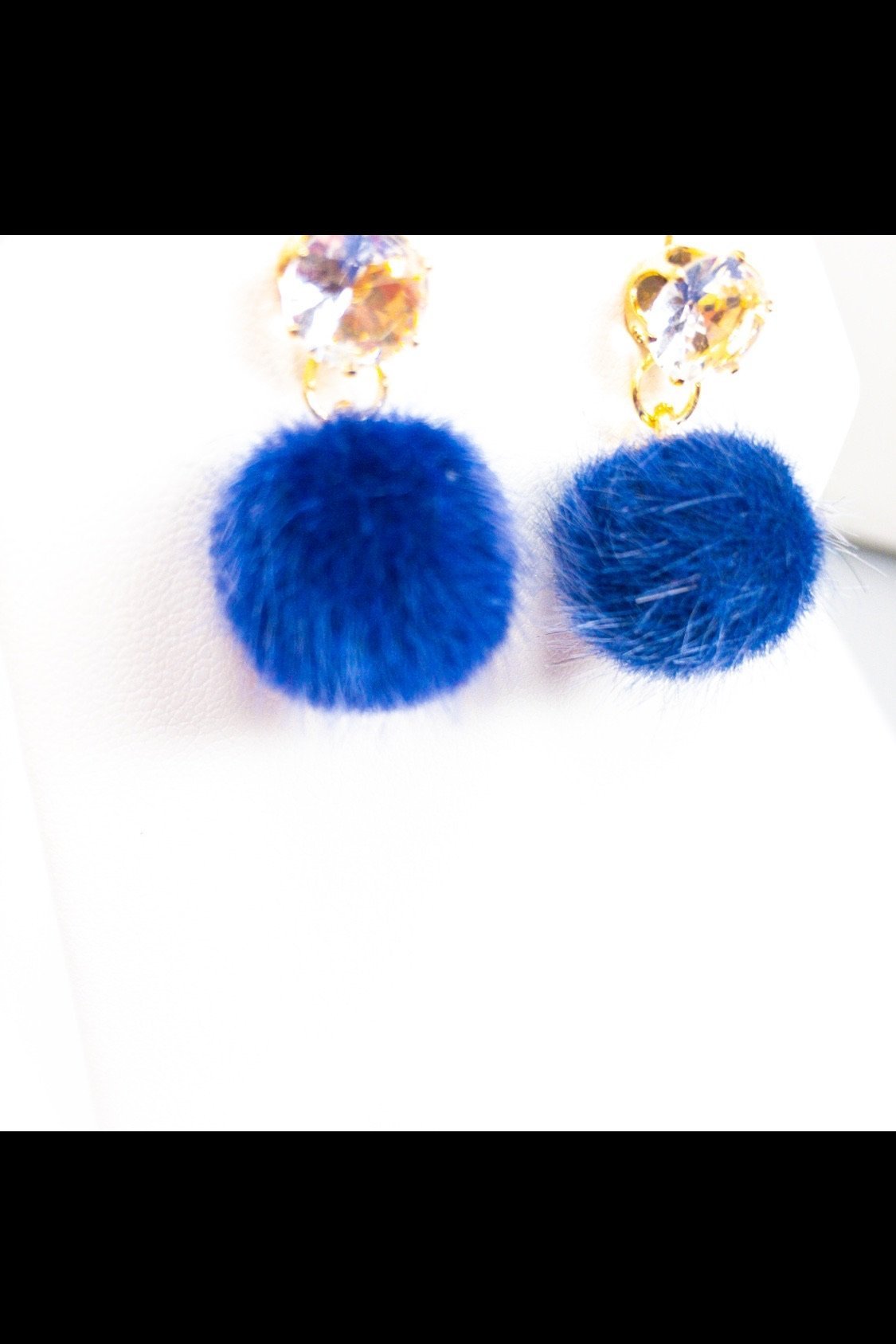 Dangle - Fuzzy Drop Earrings